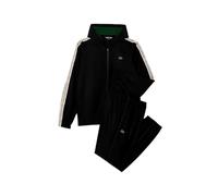 Lacoste - Survêtement de tennis noir à rayures avec logo - Homme - Sport - Noir - Taille: M