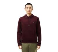Lacoste - Sweat à Capuche au Design Minimaliste - Homme - Sweatshirts et sweats à capuche - Rouge - Taille: S