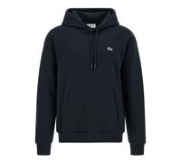 Lacoste - Sweat à capuche coupe décontractée avec écusson logo - Homme - Sweatshirts et sweats à capuche - Bleu - Taille: M