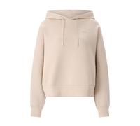 Lacoste - Sweat à capuche oversize ajustable - Femme - Sweatshirts et sweats à capuche - Beige - Taille: 40 FR