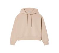 Lacoste - Sweat à capuche oversize ajustable - Femme - Sweatshirts et sweats à capuche - Beige - Taille: 38 FR