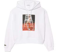 Lacoste - Sweat à capuche pour femme GT4112 (34 FR) (Blanc)