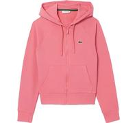 Lacoste - Sweat à capuche Zip intégral pour femme GT2056 (34 FR) (Rose)