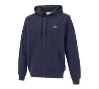 Sweat à capuche Lacoste Classic Fit zippé bleu marine - XL
