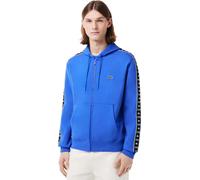 Lacoste - Sweat à capuche zippé pour homme GT2143 (XS) (Bleu)