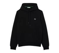 Lacoste Sweat à capuche SH9839 031 en molleton de coton noir – L