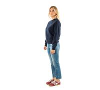 Sweat-shirt Lacoste Relaxed Fit Fleece Crew bleu marine femme - 34