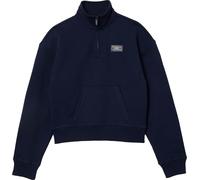 Lacoste - Sweat-shirt coupe haute pour femme GT940 (34 FR) (Bleu)