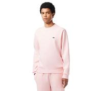 Lacoste Sweat-Shirt en Coton brossé Biologique pour Homme (1 pièce), Rose, XXL
