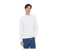 Lacoste - SweaT-shirt en coton gratté - Homme - Sweatshirts et sweats à capuche - Blanc - Taille: 3XL
