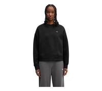 Lacoste - SweaT-shirt en jersey double face oversize - Femme - Sweatshirts et sweats à capuche - Noir - Taille: 40 FR