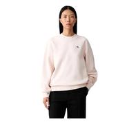 Lacoste - SweaT-shirt en piqué coupe décontractée à col rond - Femme - Sweatshirts et sweats à capuche - Rose - Taille: 42 FR
