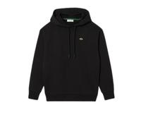 Lacoste - SweaT-shirt oversize en polaire avec capuche - Femme - Sweatshirts et sweats à capuche - Noir - Taille: 38 FR