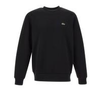 Lacoste Sweatshirt Cotton Eco Logo – coton biologique – Noir – XXL