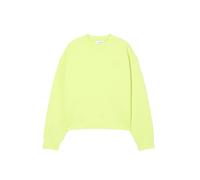 Sweatshirt Lacoste Oversized Double Face vert citron femme - 44