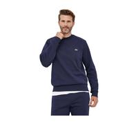 Lacoste Sweatshirt Cotton Eco Logo bleu foncé Taille S