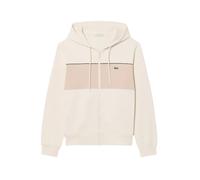 Lacoste - Sweat zippé à capuche - Homme - Sweatshirts et sweats à capuche - Beige - Taille: XL