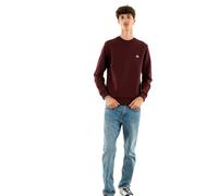 Lacoste Sweatshirt basique en polaire pour homme, Expresso, XXL