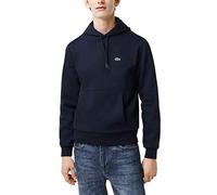 Sweatshirt à capuche Lacoste Cotton Eco bleu marine - XL