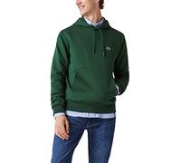 Sweatshirt à capuche Lacoste Cotton Eco vert - XL