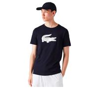 Lacoste – T-shirt Sport Crocodile – manches courtes – bleu marine – XL