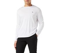 Lacoste T-Shirt à Manches Longues Regular Fit Homme , Blanc, S