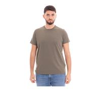 Lacoste - T-Shirt Col Rond - Homme - Tops - Vert - Taille: S