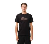 Lacoste T-shirt de sport pour homme, Noir , S