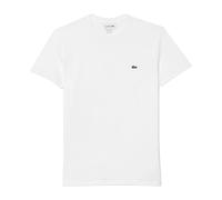 Lacoste - T-shirt en coton Pima - Homme - Tops - Blanc - Taille: L