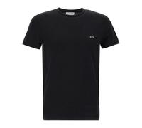 Lacoste - T-Shirt en coton Pima - Homme - Tops - Noir - Taille: M
