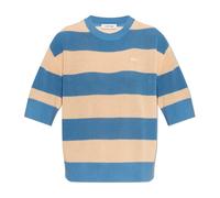 Lacoste - T-Shirt en maille rayée - Femme - Pulls - Multicolore - Taille: 36 FR