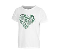 Lacoste T-shirt Enfants - blanc, vert foncé XL