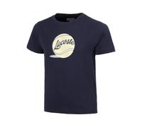 Lacoste T-shirt Enfants - bleu foncé, jaune
