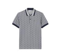Lacoste - Polo Monogramme Coupe Classique - Homme - Tops - Gris - Taille: S