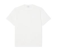 Lacoste - T-shirt Jersey Logo en Relief - Homme - Tops - Blanc - Taille: S