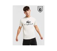 Lacoste T-shirt logo craquelé - Brown 5/L