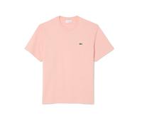 Lacoste - Basic Logo Crewneck Tee - Homme - Tops - Rose - Taille: S