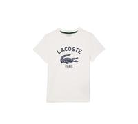 Lacoste T-shirt pour enfant avec grand logo, Flour, 10 ans