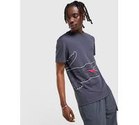 Lacoste T-shirt Wrap Croc - Bleu 4/M