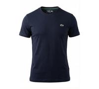 Lacoste T-shirt TH0003 525 Marine/Blanc Ultra Dry Crocodile Graphic Taille L Homme