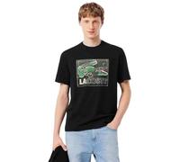 Lacoste T-shirt col rond th1446 031 Homme Noir Taille M