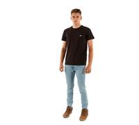 T-shirt Lacoste Pima manches courtes marron terre - M