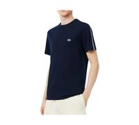 Lacoste - Th0888 Tee Shirt - Homme - Tops - Bleu - Taille: L
