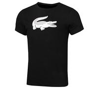 Lacoste TH2042 Tee-Shirt, Noir/Blanc, L Homme