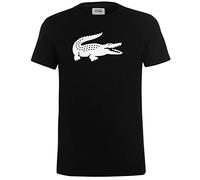 Lacoste TH2042 Tee-Shirt, Noir/Blanc, L Homme