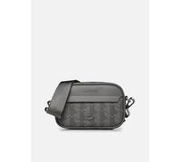 Lacoste The Blend Small Monogram Canvas Crossbod pour T.U Gris