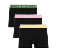 Lacoste - Tripack boxer coton stretch - Homme - Sous-vêtements - Noir - Taille: S
