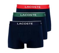 Lacoste - Tripack boxers coton stretch - Homme - Sous-vêtements - Bleu - Taille: M