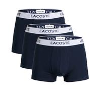 Lacoste - Tripack boxers coton stretch - Homme - Sous-vêtements - Bleu - Taille: S
