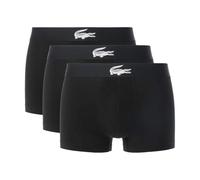Lacoste - Tripack Boxers en Coton Stretch - Homme - Sous-vêtements - Noir - Taille: S